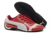 2019U puma chaussures femme sport jogging pas cher 822 rouge blanc